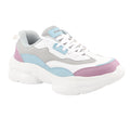 FUEL Lina Lightweight & Comfortable with Lace-Up Running & Daily Wear Sports Shoes for Women's (Blue)