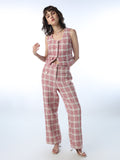 Tweed Straight Pants