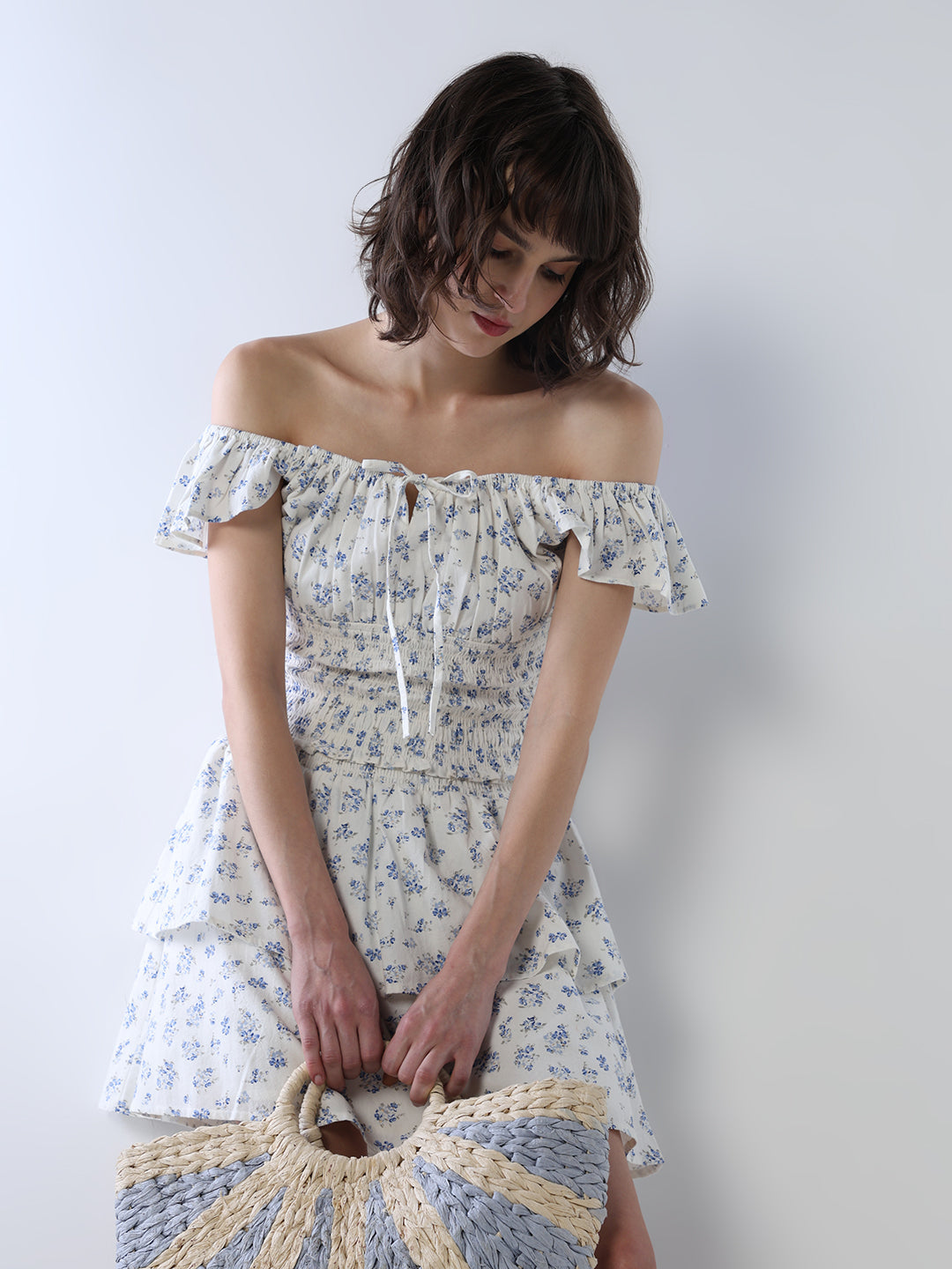 Floral Smock Top