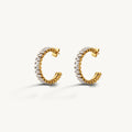 Crystal Hoop Earrings