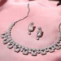 Silver Plated Brass Necklace Set