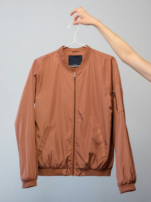 Camel check oversized blazer