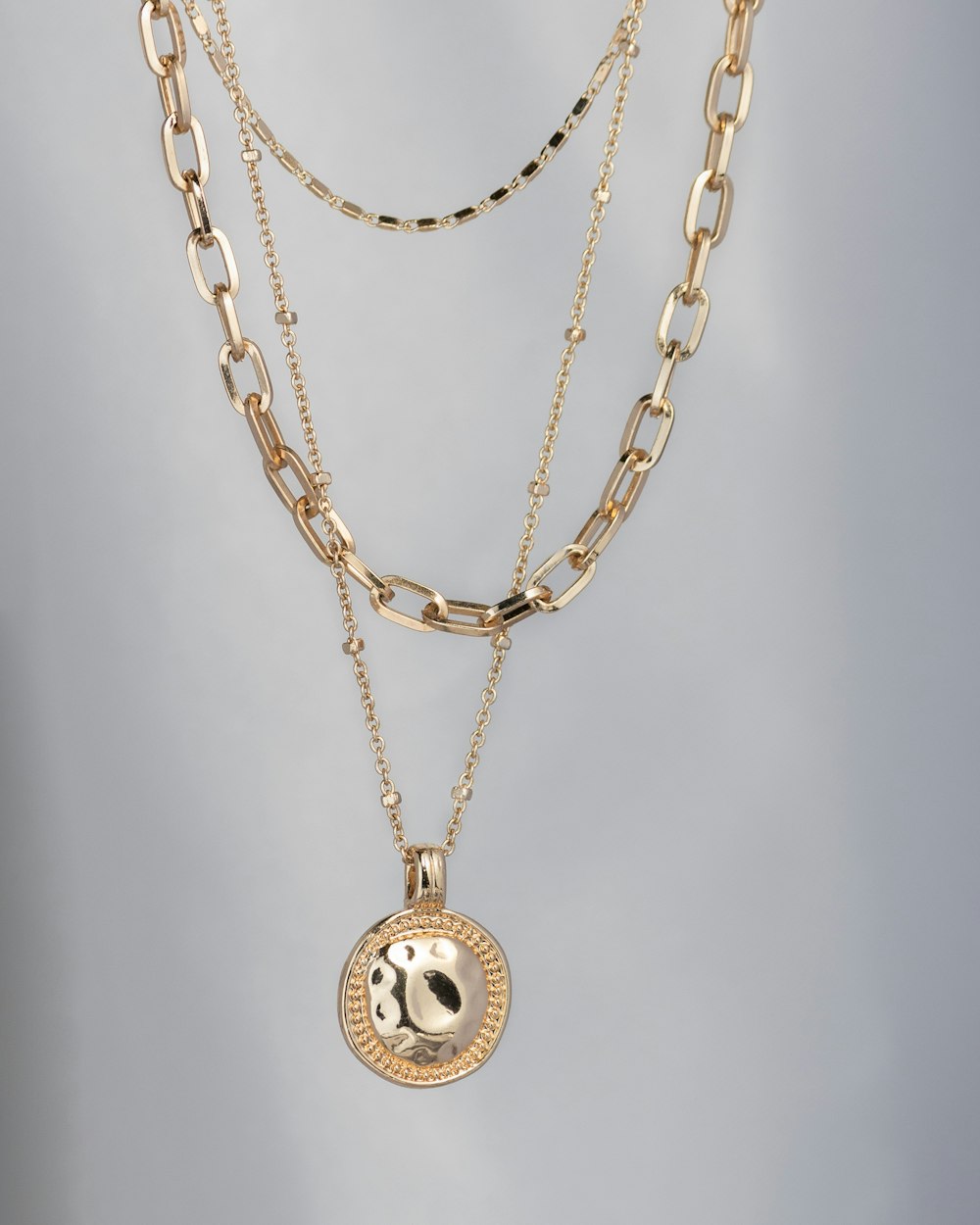 Crystal hoop earrings silver