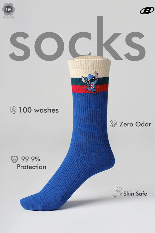 Character Graphic Crew Socks